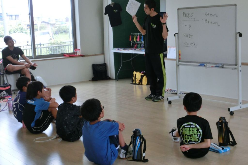 科学的メソッドの指導風景