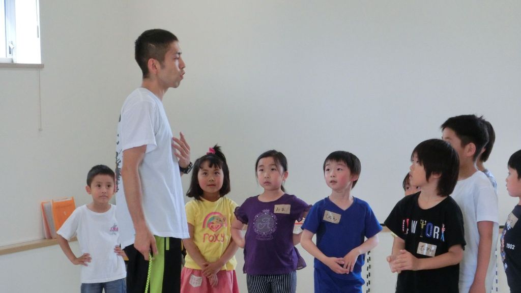 笑顔を引き出す指導風景